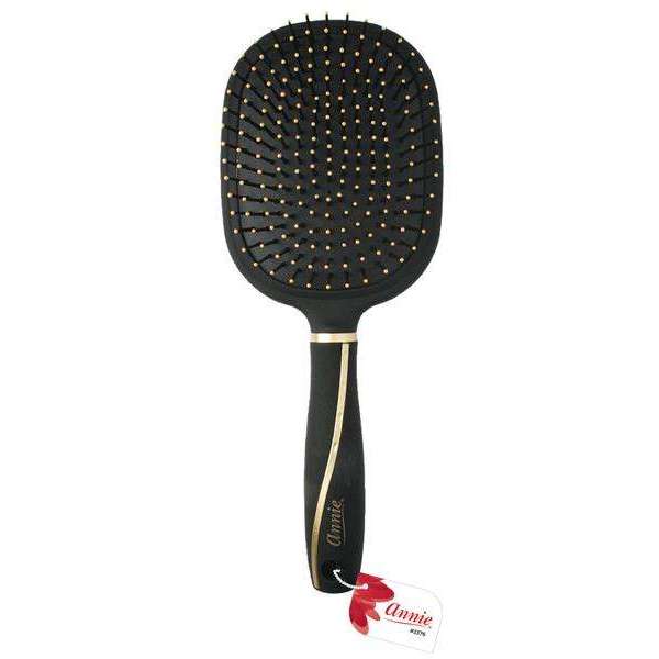 Annie Extra Jumbo Round Paddle Cushion, 1 Count, Black