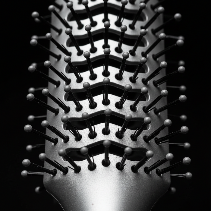 Annie Salon Vent Drying Brush, 1 Count, Silver
