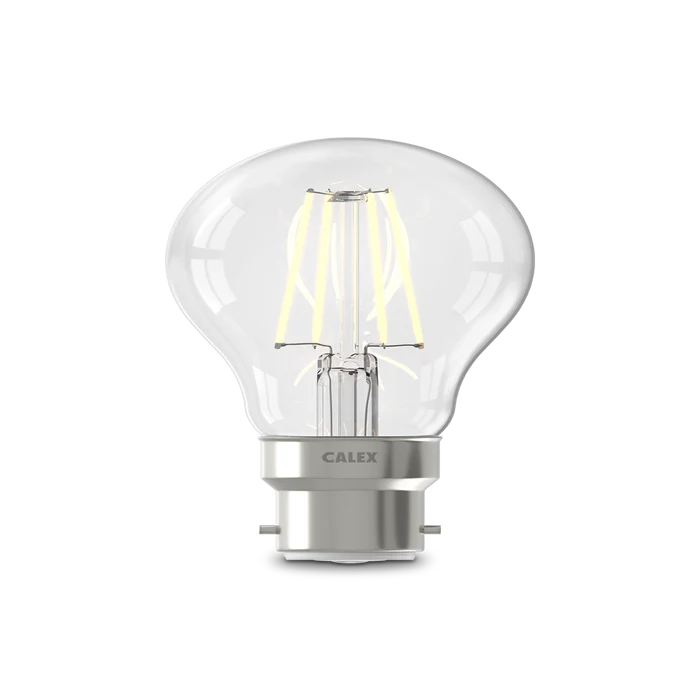 Calex Filament LED Lamp - E27 - B22 - Clear - 4.5W - Dimmable
