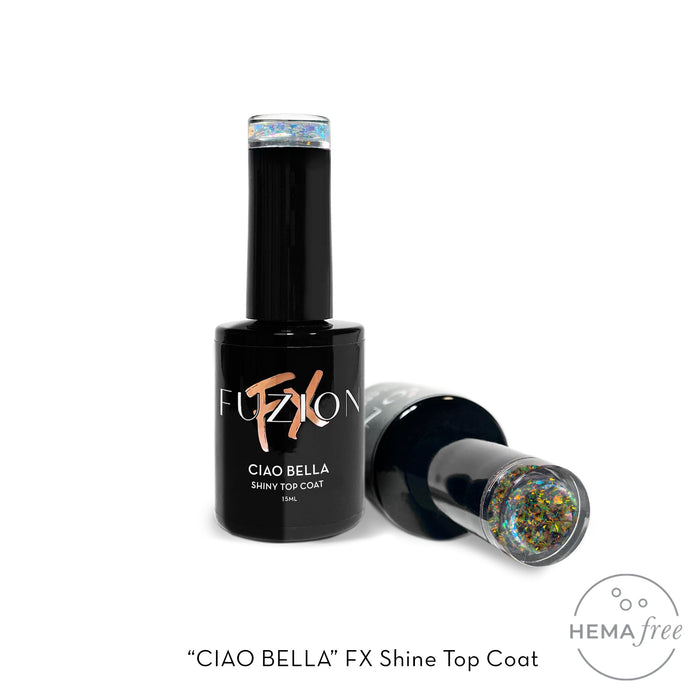 Ciao Bella | Hema Free Shiny Top Coat | FX by Fuzion 15ml