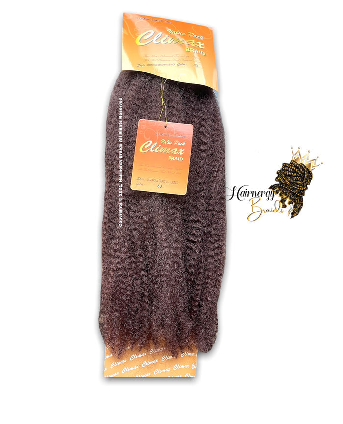 CLIMAX Jamaican Braid Value Pack - Afro Kinky Hair - Jamaican Senegalese Twist Hair