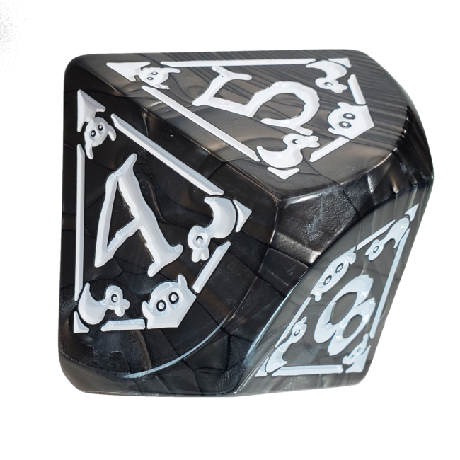 Colossal Munchkin Level Die (Black)