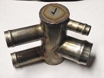 Coolant Distributor for Syncro Vanagon (Stainless Steel)