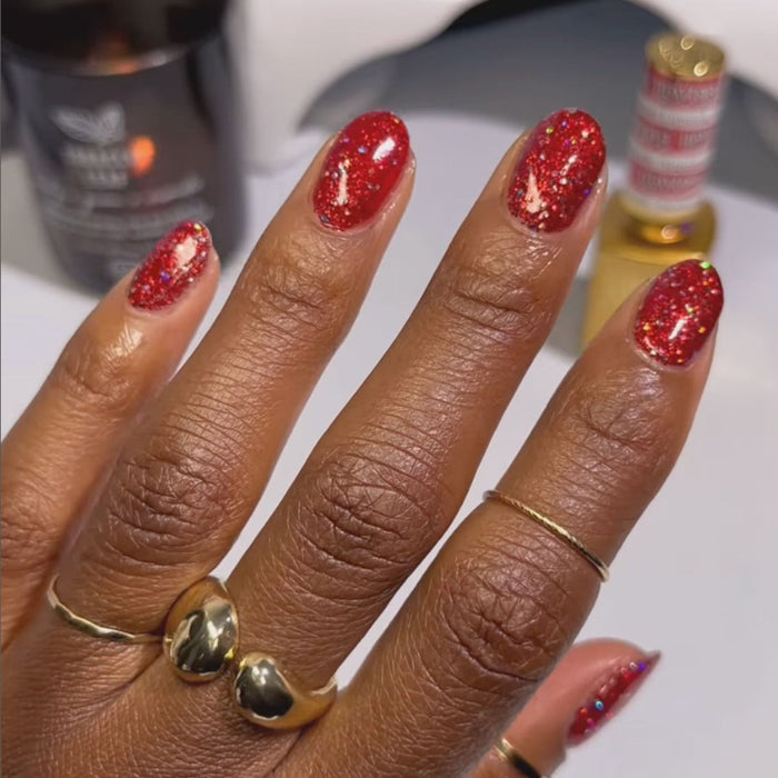 DND Diva Gel & Nail Polish - Sequin Lipstick #034