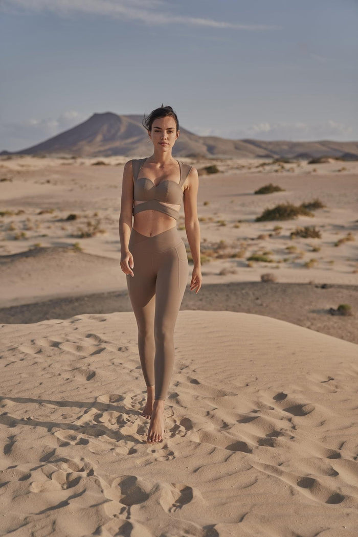 Bra + Legging / Almond Butter / S (US 2)