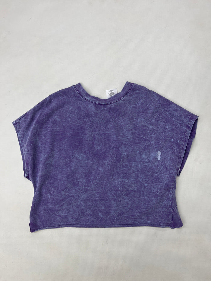 Erge Crossback Top-Purple