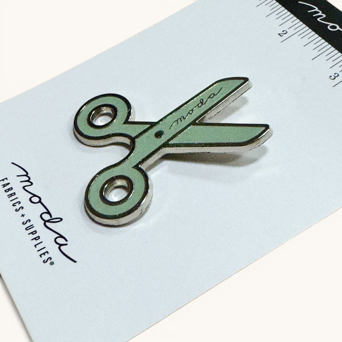 Fabric Scissors Enamel Pin