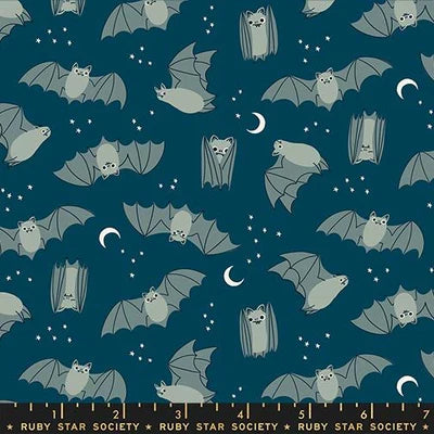 Galaxy- Bats- Freaky Familiars- Fat Quarter