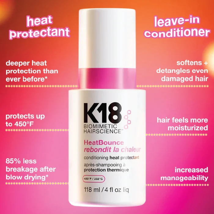 K18 HEAT BOUNCE CONDITIONING HEAT PROTECTANT 118ML