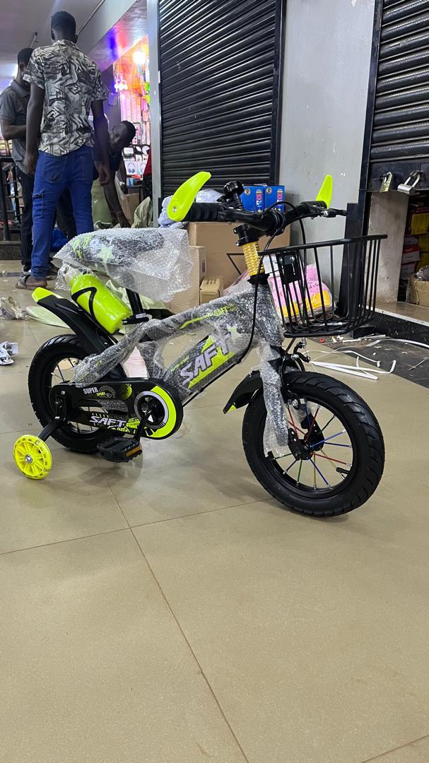 Kids Bicycle – Green/Yellow (SAFT)