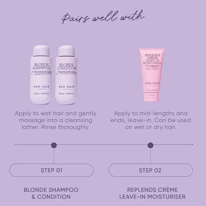 NAK Hair BLONDE Conditioner 350ml
