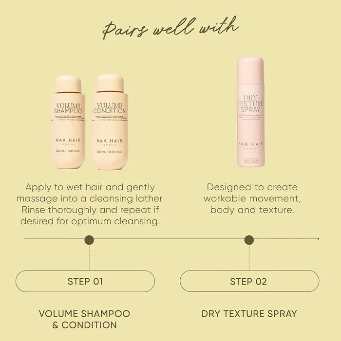NAK Hair VOLUME Shampoo 350ml