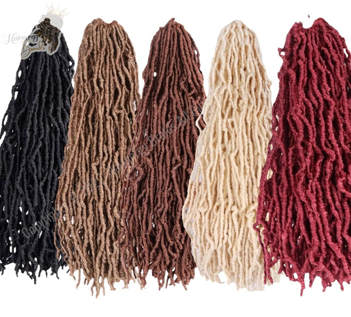 NU Locs Crochet Hair 24"