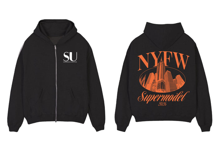 NYFW Supermodel Cityscape Hoodie