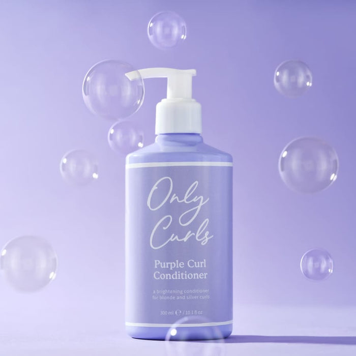 Only Curls Purple Curl Cleanser & Conditioner Duo