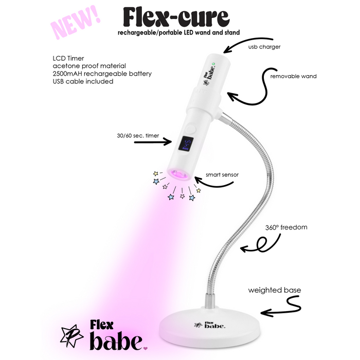 Flex-Cure Portable LED-Profiles-Gel Essentialz