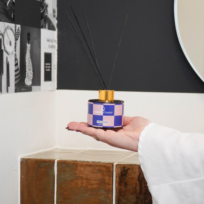Reed Diffuser - Geurstokjes - Citroen / Bergamot / Basilicum - 100ml