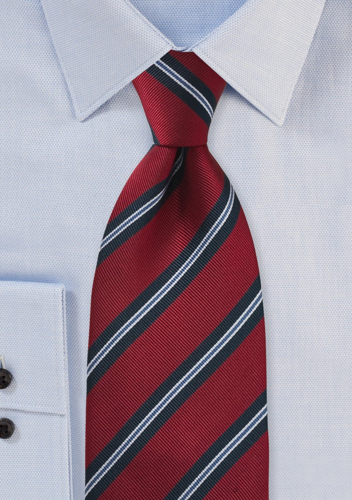 Schoolboy Red/Navy Ties