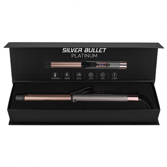 Silver Bullet Platinum Curling Iron 25mm