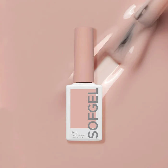 SOFGEL Ecru Rubber Base Gel - 15ml