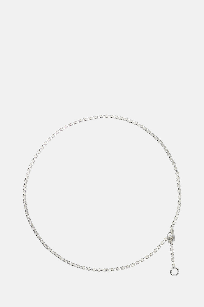 Annika Inez Swivel Chain Necklace Silver.