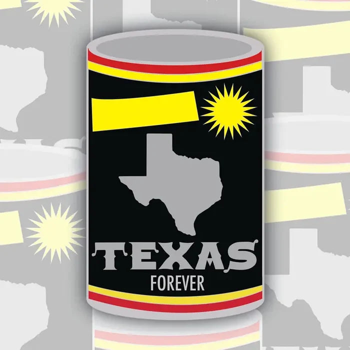 Texas Beans Diecut Sticker
