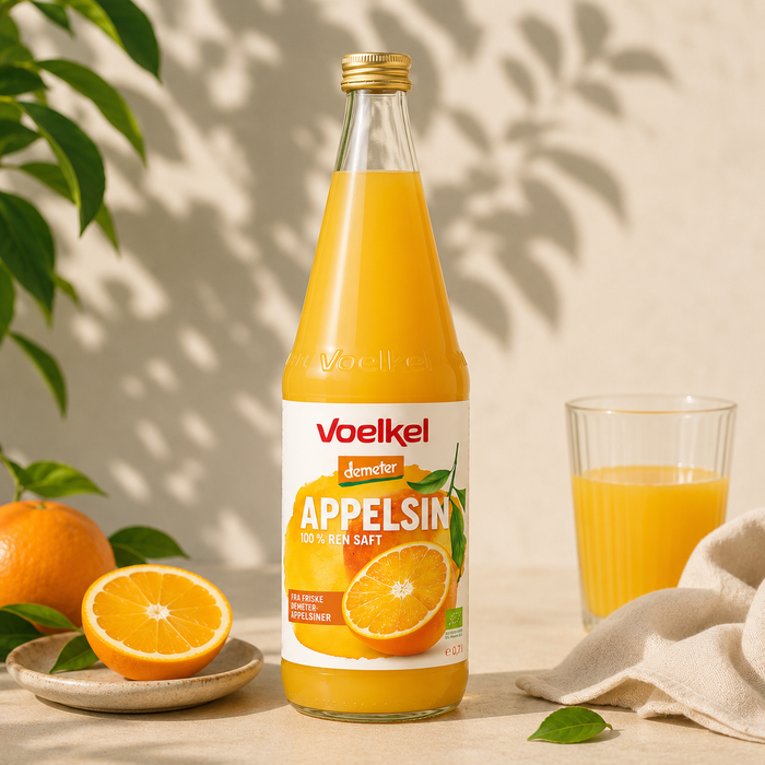 Voelkel - Appelsinsaft - Økologisk - 70 cl.