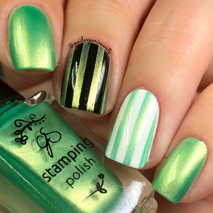 #104 Mint Sweetie | Clear Jelly Stamping Polish