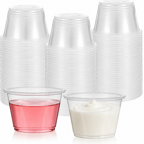 Professional 2 oz treatment room cups for portioning wax and skincare products