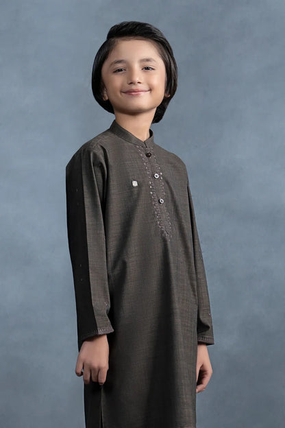 2 Piece Blended Khaddar Suit