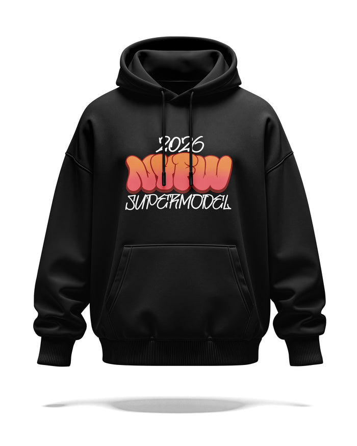 2026 NYFW Bubble Letter Hoodie