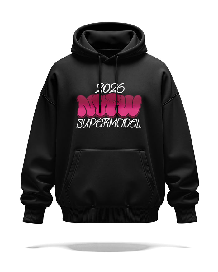 2026 NYFW Bubble Letter Hoodie
