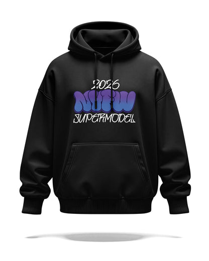 2026 NYFW Bubble Letter Hoodie