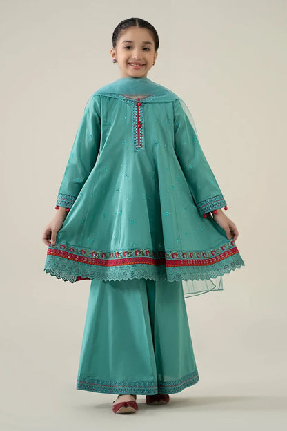 3 Piece Embroidered Lawn Suit