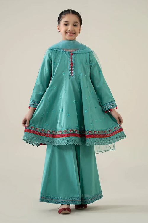 3 Piece Embroidered Lawn Suit