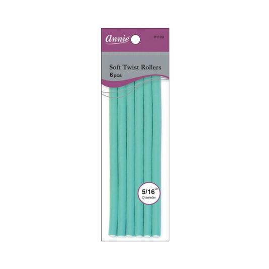 5/16in. Soft Twist Rollers: Green