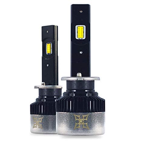 9004 LED Bulb set for stock Vanagon Square outer Headlight Housing 86-92