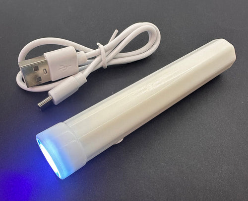 Mini White Flashlight - Rechargeable