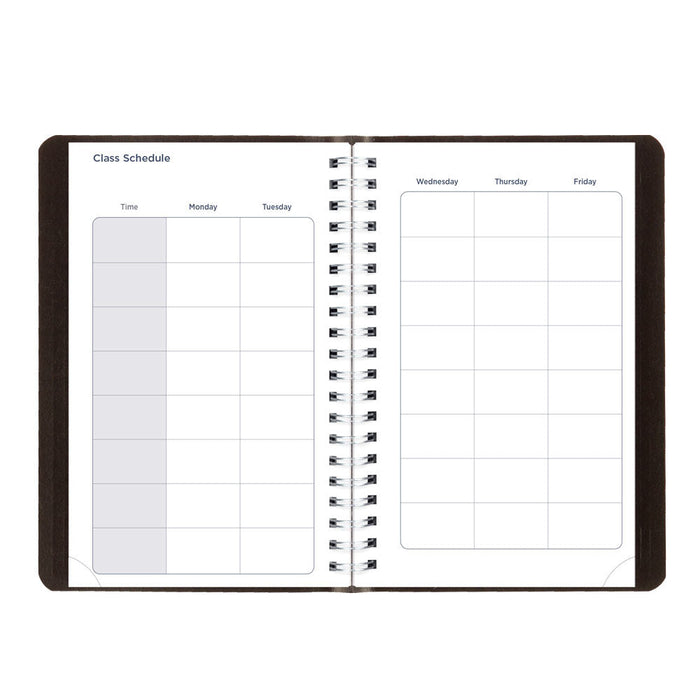 Academic Daily Planner, Classic Black, 2026-2027 - English CA201.BLK-27