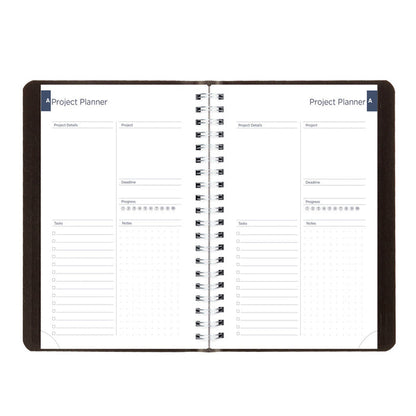 Academic Daily Planner, Classic Black, 2026-2027 - English CA201.BLK-27