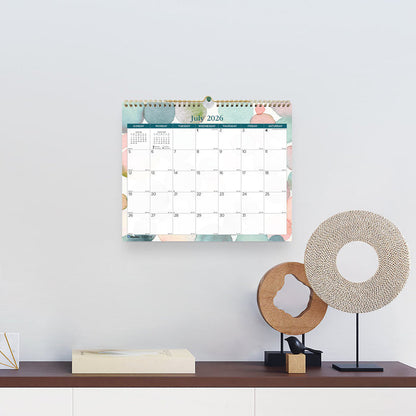 Academic Monthly Small Wall Calendar 2027, English, Splash (CA171114-27)