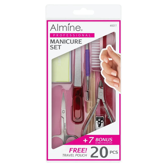Almine Professional Manicure Set 20pc