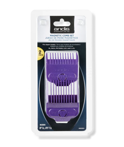 ANDIS MASTER MAGNETIC COMB SET-Size 0.5 & 1.5
