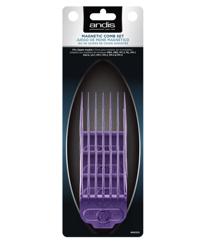 Andis Single Magnetic Large 4-Piece Comb Set (66320)