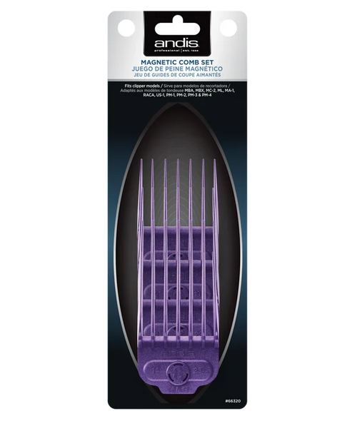 Andis Single Magnetic Large 4-Piece Comb Set (66320)