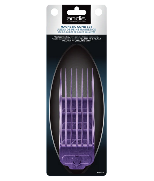 Andis Single Magnetic Large 4-Piece Comb Set (66320)