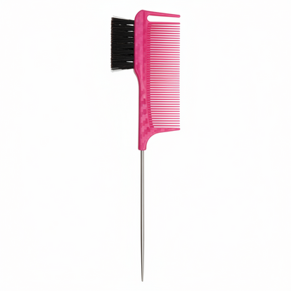 Annie All In One Carbon Edge Brush & Comb, 1 Count, Assorted Colors