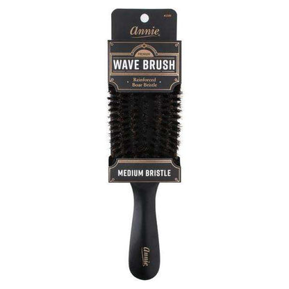 Annie Premium Medium Wave Boar Bristle Brush