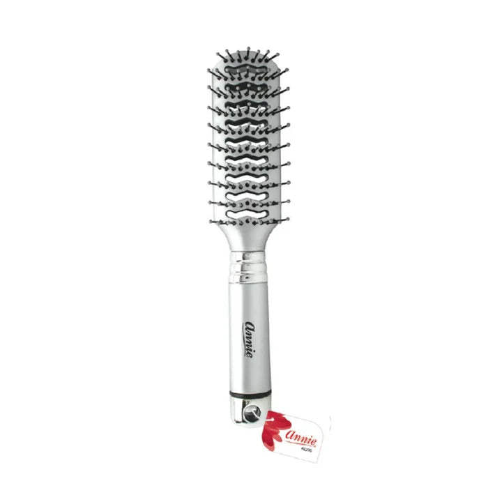 Annie Salon Vent Drying Brush, 1 Count, Silver