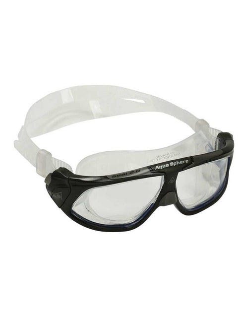 Aqua Sphere Seal 2.0 goggle mask with clear lenses and white strap